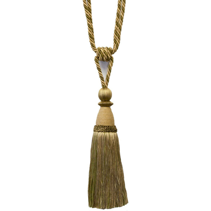Alhambra 32 Sagebrush by Stout Designer Trim ART OF DESIGN TRIM-2 TASSEL FRINGE 85%SVI 15%COT CHINA Horizontal: 0 and Vertical: 0 12 in - Swanky Fabrics -