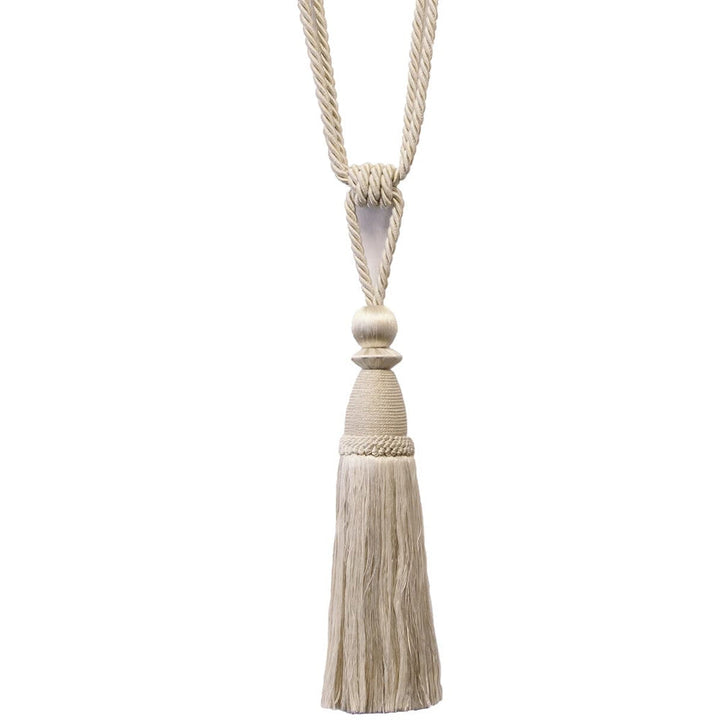 Alhambra 6 Vanilla by Stout Designer Trim ART OF DESIGN TRIM-2 TASSEL FRINGE 85%SVI 15%COT CHINA </p><p>Repeat: 0 12 in - Swanky Fabrics -