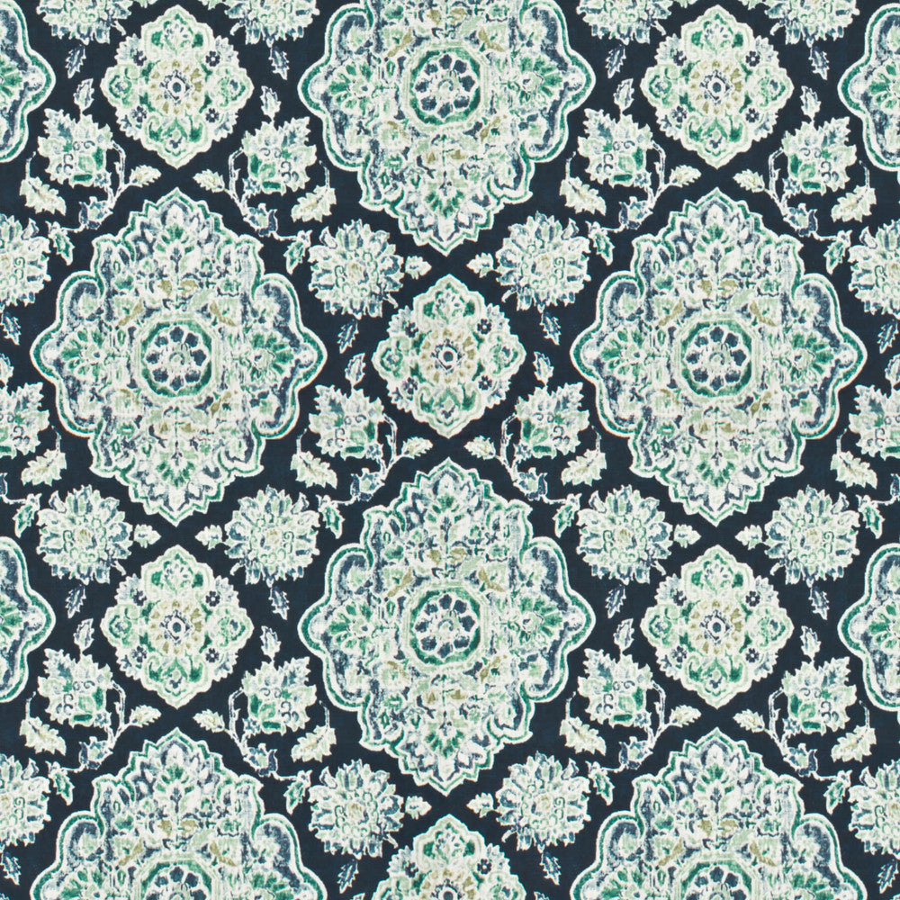 Aliyana 1 Navy by Stout Designer Fabric RAINBOW LIBRARY CHAMBRAY/SHORELINE 70%SVI 30%LIN SPAIN WYZENBEEK 30 000 DOUBLE RUB WEAR TEST (HEAVY DUTY) </p><p>Repeat: 27 54 in - Swanky Fabrics -