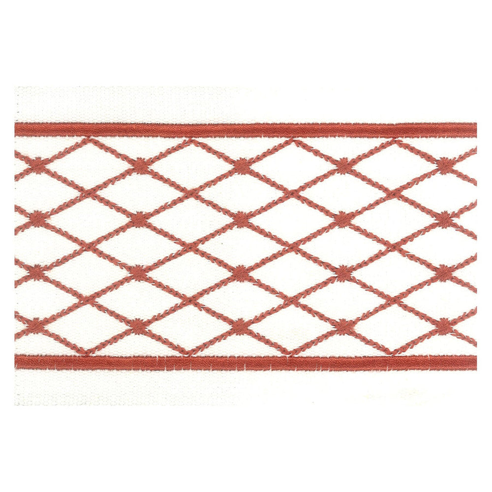 Aloof 4 Tile by Stout Designer Trim ILLUMINATION TRIM 100%COT 100%SVT INDIA </p><p>Repeat: 0 4 in - Swanky Fabrics -