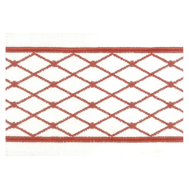 Aloof 4 Tile by Stout Trim Stout Trim Aloof 4 TileTrim ILLUMINATION TRIM 100%COT 100%SVT INDIA </p><p>Repeat: H: 1.250, V: 0.000 4 in - Fabric Carolina -