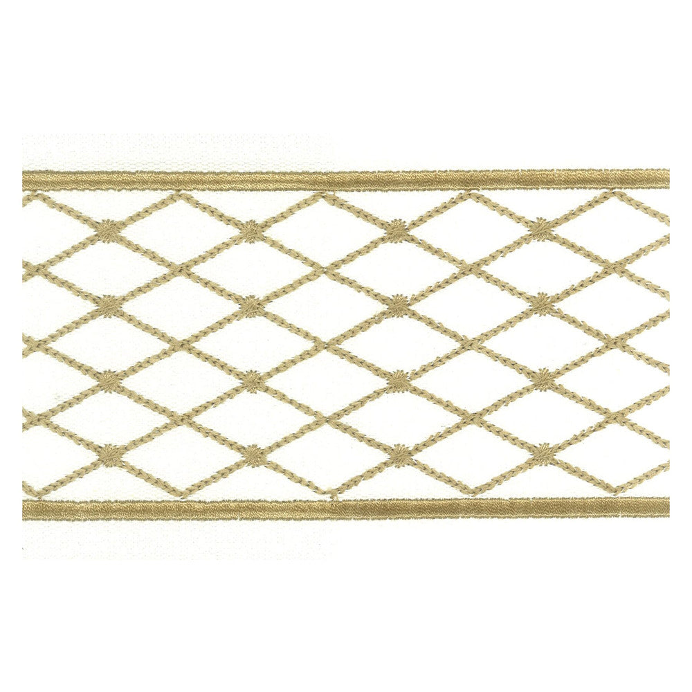 Aloof 5 Mica by Stout Designer Trim ILLUMINATION TRIM 100%COT 100%SVT INDIA Horizontal: 1.25 and Vertical: 0 4 in - Swanky Fabrics -