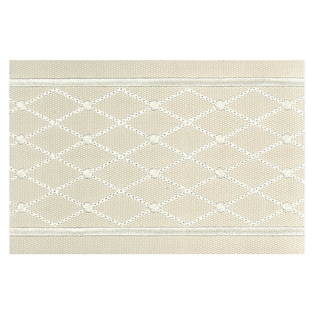 Aloof 6 Natural by Stout Designer Trim ILLUMINATION TRIM 100%COT 100%SVT INDIA </p><p>Repeat: 0 4 in - Swanky Fabrics -