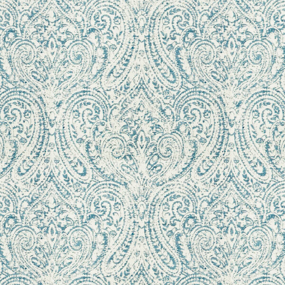Aloud 1 Copen by Stout Designer Fabric Comfortable Living Denim/Navy 62% Cotton 38% Polyester INDIA MARTINDALE WEAR TEST (50 000 CIRCULAR RUBS) Horizontal: 13.75 and Vertical: 14.25 54 in - Swanky Fabrics -