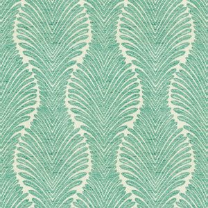 Stout Fabric Alphabet 1 Lagoon