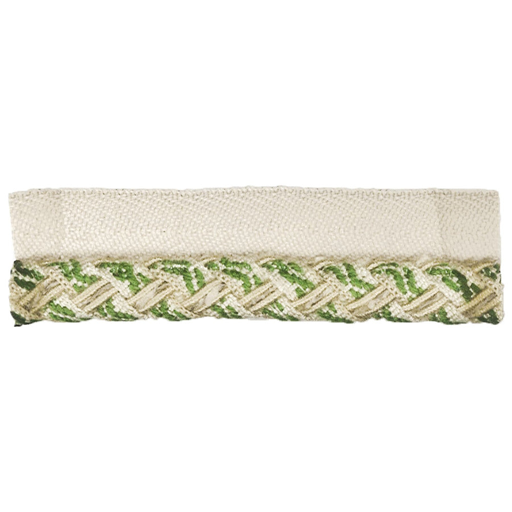 Altitude 2 Fern by Stout Designer Trim TREND ALERT TRIM 52%SVI 36%COT 12%POL CHINA Horizontal: 0 and Vertical: 0 0.38 in - Swanky Fabrics -