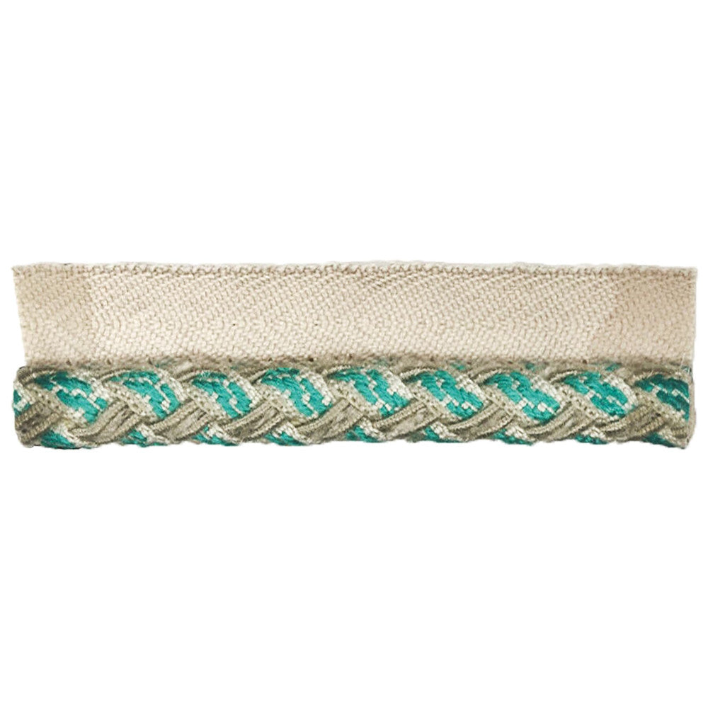 Altitude 5 Caribbean by Stout Designer Trim TREND ALERT TRIM 52%SVI 36%COT 12%POL CHINA Horizontal: 0 and Vertical: 0 0.38 in - Swanky Fabrics -