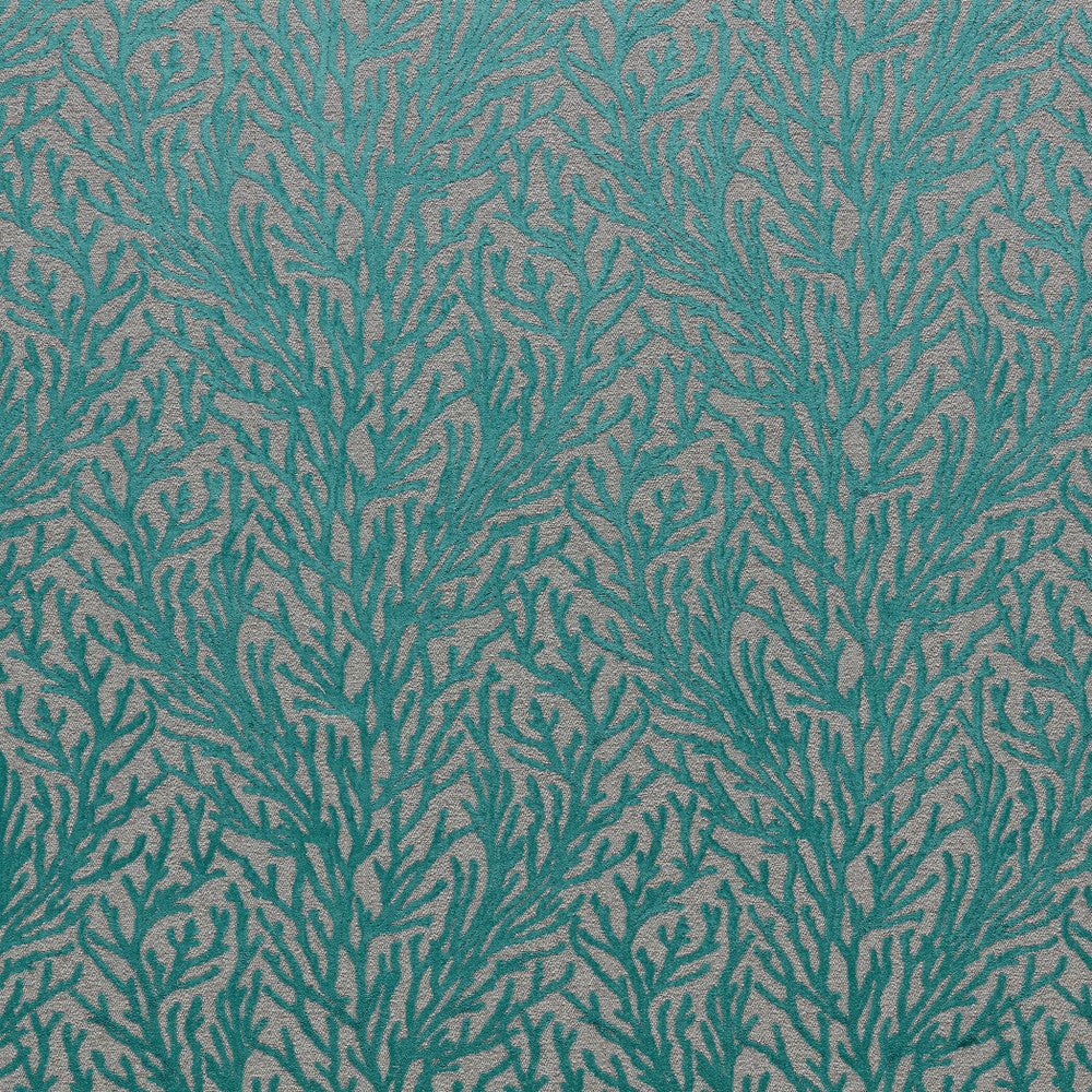 Alvi 13 Lagoon by Marcus William Designer Fabric KAI/MARCUS WILLIAM MAUI 73%POL 27%SVI INDIA WYZENBEEK 20 000 DOUBLE RUB WEAR TEST (HEAVY DUTY) Horizontal: 13.375 and Vertical: 12.250 54 in - Swanky Fabrics -