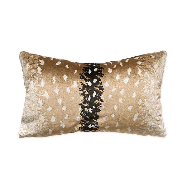 Antelope Pillow 14 X 22 - Fawn ALLBOHEPILL0001 by Scalamandre Designer Pillow