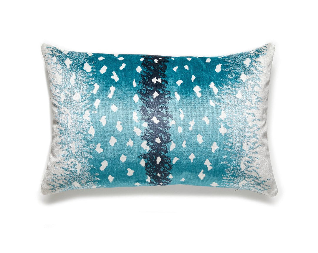 Antelope Pillow 14 X 22 - Peacock ALLBOHEPILL0005 by Scalamandre Designer Pillow