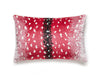 Antelope Pillow 14 X 22 - Raspberry ALLBOHEPILL0006 by Scalamandre Designer Pillow