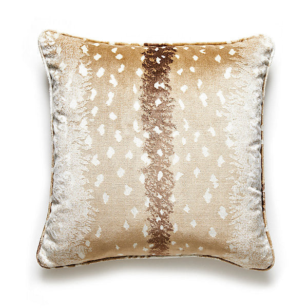 Antelope Pillow 22 X 22 - Sahara ALBOHEPILL0003 by Scalamandre Designer Pillow
