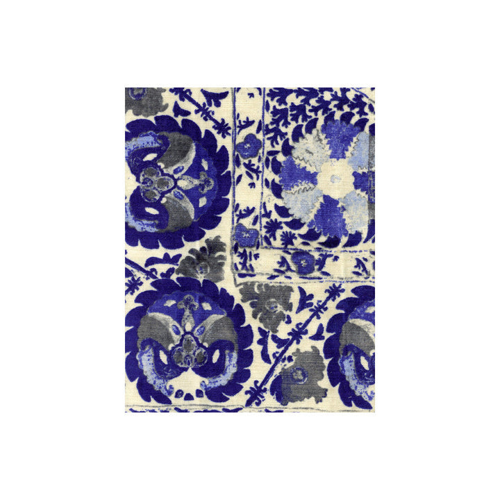Iznik Cobalt by Kravet Couture Fabric Kravet Couture Fabric Iznik CobaltFabric ANDREW MARTIN CLARENDON VISCOSE - 100% Italy </p><p>Repeat: H: 53.5, V: 52.25 53.5 - Fabric Carolina -