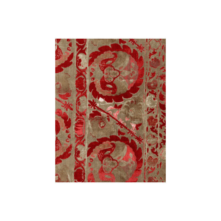 Iznik Red by Kravet Couture Fabric Kravet Couture Fabric Iznik RedFabric ANDREW MARTIN CLARENDON VISCOSE - 100% Italy </p><p>Repeat: H: 53.5, V: 52.25 53.5 - Fabric Carolina -