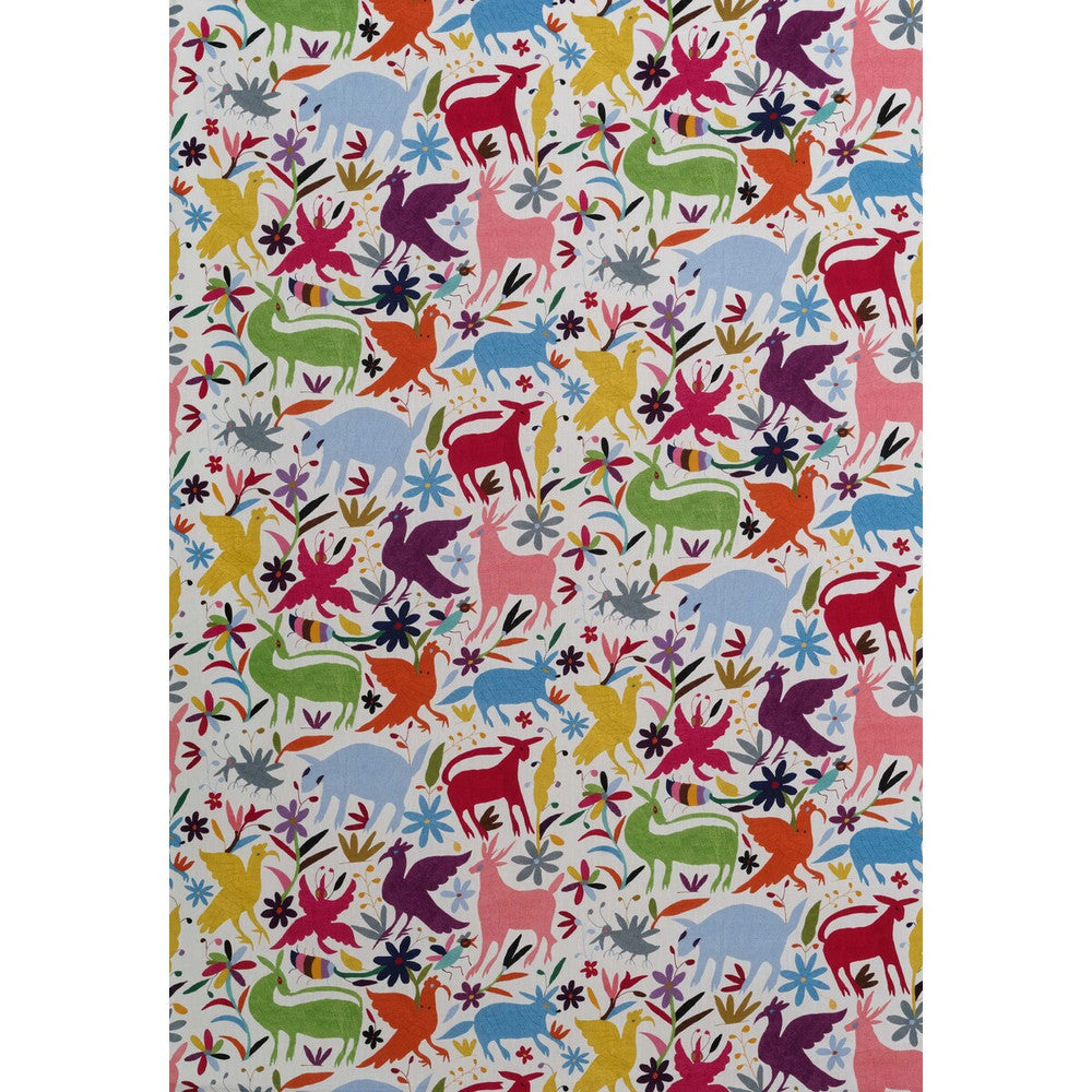 Tiki Tiki Carnival by Kravet Couture Designer Fabric ANDREW MARTIN HACIENDA COTTON - 90%;LINEN - 10% United Kingdom HEAVY Horizontal: 27 and Vertical: 25 54 - Swanky Fabrics -