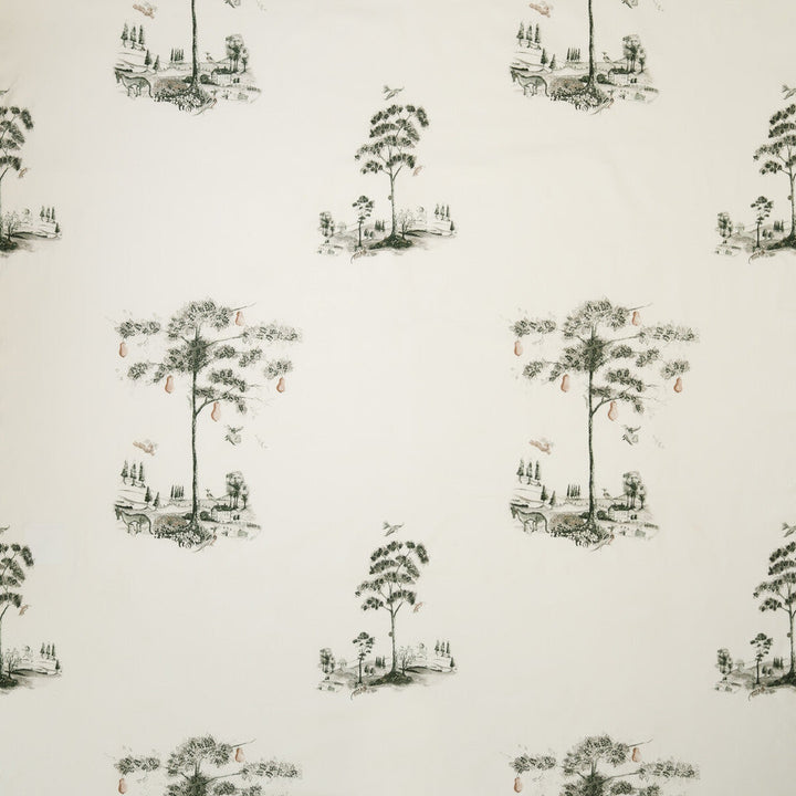 Travellers Tale Cool Charcoal by Kravet Couture Designer Fabric ANDREW MARTIN KIT KEMP COTTON - 100% United Kingdom HEAVY Horizontal: 10.5 and Vertical: 11.5 54.5 - Swanky Fabrics -