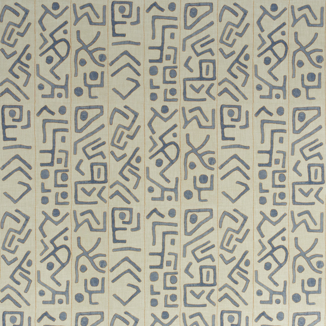 Kravet Couture Fabric Trojan Outdoor - Denim