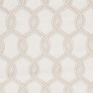 Amberly Metallic by Norbar Designer Fabric GALLERY 73% COTTON 27% POLYESTER INDIA 9 1/4"V 4 1/2"H 54" - Swanky Fabrics -