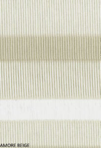 Amore Beige 6405 by Norbar Designer Fabric SHEER PASSION 100% POLYESTER TURKEY 118 - Swanky Fabrics -