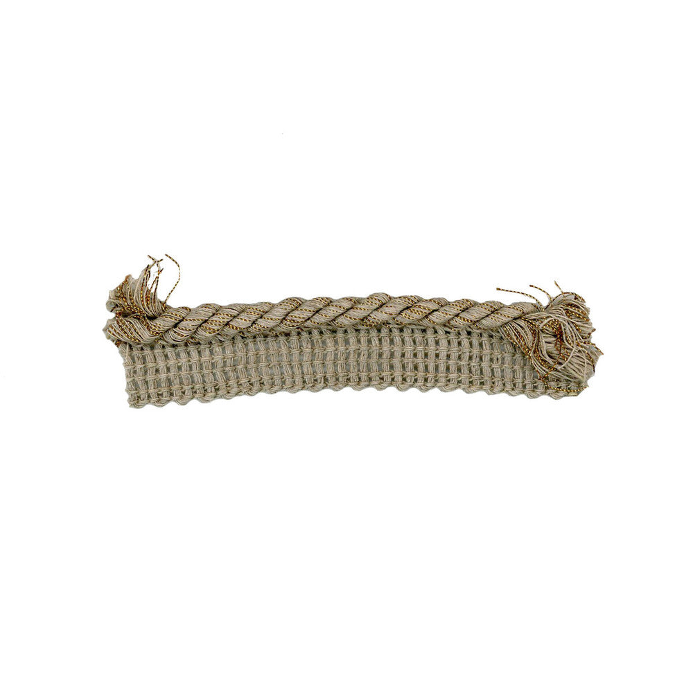Noci Natural/Gold by Kravet Couture Trim Kravet Couture Trim Noci Natural/GoldTrim ANDREW MARTIN SALENTO LINEN - 94%;POLYESTER - 6% Belgium </p><p>Repeat: H: 0, V: 0 0.5 - Fabric Carolina -