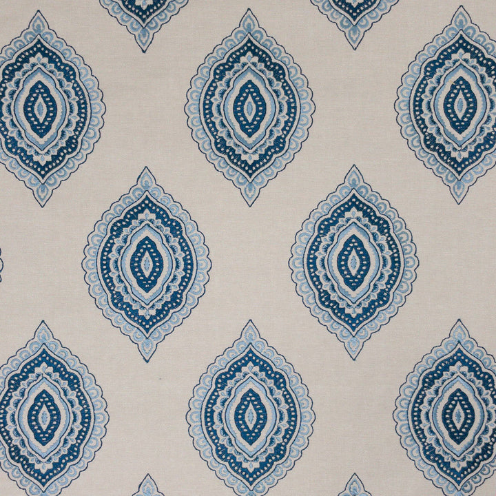 Amulet 1 Denim by Stout Designer Fabric RAINBOW LIBRARY DENIM/INDIGO 100%COT %REMB INDIA FLAME RETARDANT-U.F.A.C. CLASS 1 CATB 117-2013 WYZENBEEK 51 000 DOUBLE RUB WEAR TEST (HEAVY DUTY) Horizontal: 7.500 and Vertical: 11.250 52 in - Swanky Fabrics -