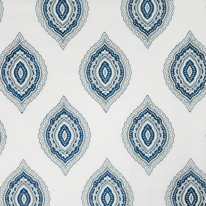 Amulet 3 Seaglass by Stout Designer Fabric RAINBOW LIBRARY DENIM/INDIGO 100%COT %REMB INDIA FLAME RETARDANT-U.F.A.C. CLASS 1 CATB 117-2013 WYZENBEEK 51 000 DOUBLE RUB WEAR TEST (HEAVY DUTY) Horizontal: 7.500 and Vertical: 11.250 52 in - Swanky Fabrics -