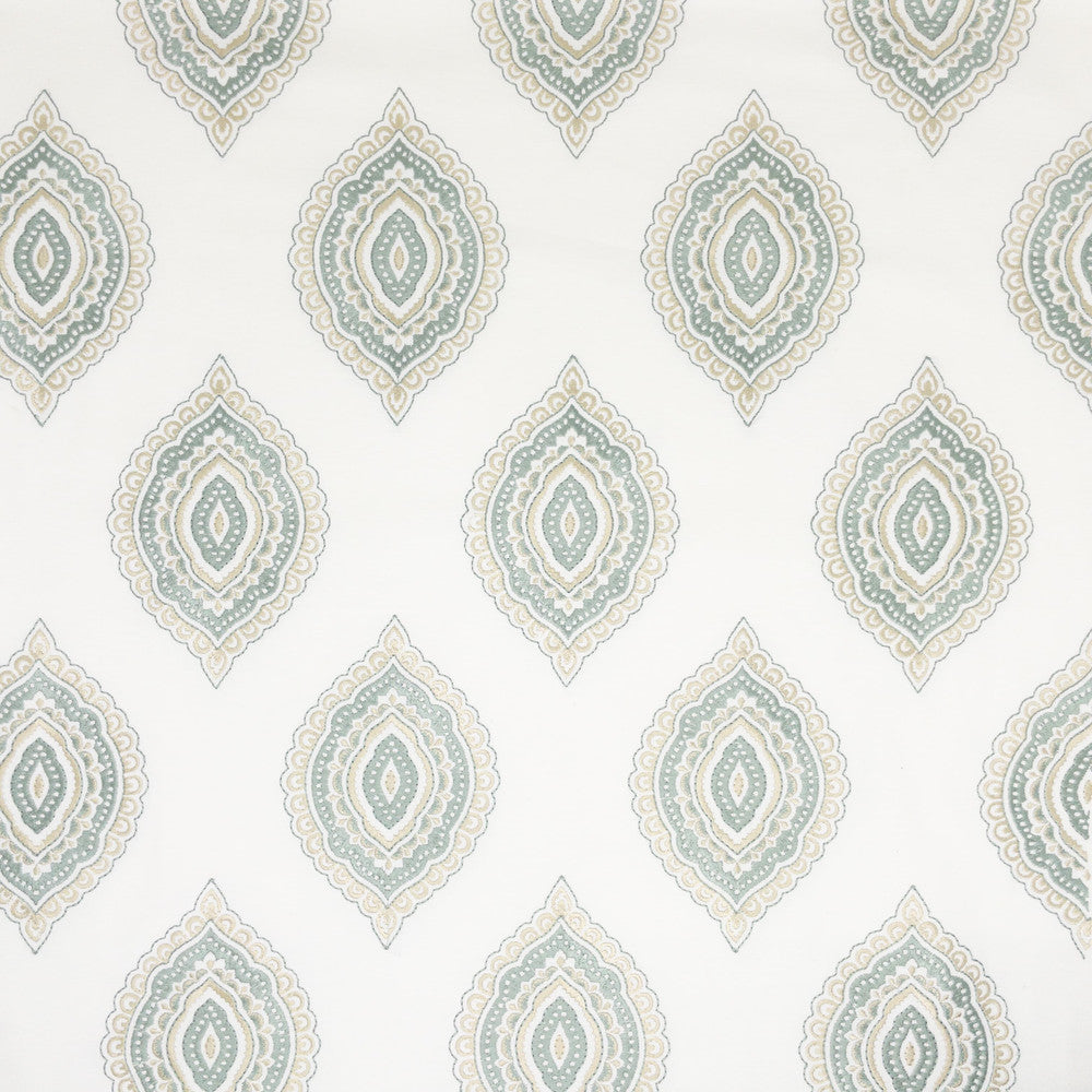 Amulet 4 Spa by Stout Designer Fabric RAINBOW LIBRARY GLACIER/LAGOON 100%COT %REMB INDIA PERFORMANCE RATED FABRIC CATB 117-2013 WYZENBEEK 30 000 DOUBLE RUB WEAR TEST (HEAVY DUTY) Horizontal: 7.500 and Vertical: 11.250 52 in - Swanky Fabrics -