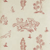 Kravet Wallpaper Wychwood Huntsman Red