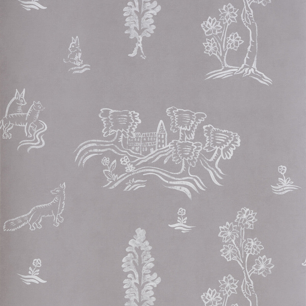 Wychwood Dusk by Kravet Couture Designer Wallcovering ANDREW MARTIN KIT KEMP WOOD PULP - 45%;BINDER - 20%;MINERAL FILLERS - 20%;POLYESTER - 15% United Kingdom Horizontal: 8 and Vertical: 7 20.5 - Swanky Fabrics -