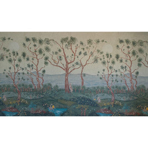 Kravet Wallpaper Lantern Parade Dawn AMW10081.30.0