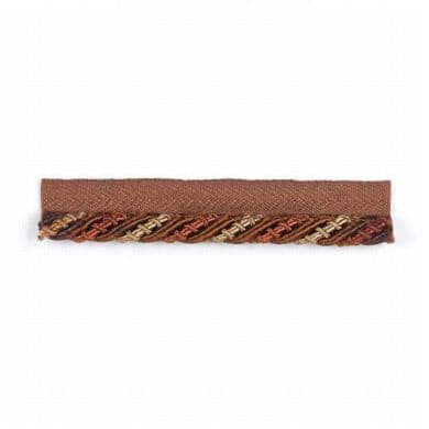 Anaheim 1 Mahogany by Stout Designer Trim INSPIRATIONS TRIM 45%COT 38%SVI 17%POL CHINA </p><p>Repeat: 0 0.38 in - Swanky Fabrics -