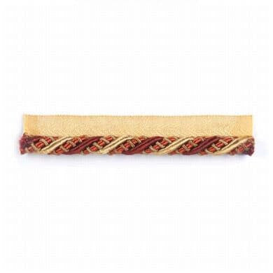 Anaheim 4 Cranberry by Stout Designer Trim INSPIRATIONS TRIM 45%COT 38%SVI 17%POL CHINA Horizontal: 0 and Vertical: 0 0.38 in - Swanky Fabrics -