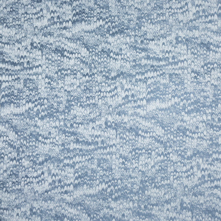 Angora 1 Haze by Stout Designer Fabric COMFORTABLE LIVING HAZE/NAVY 55%SVI 45%POL INDIA Horizontal: 13.750 and Vertical: 15.625 56 in - Swanky Fabrics -