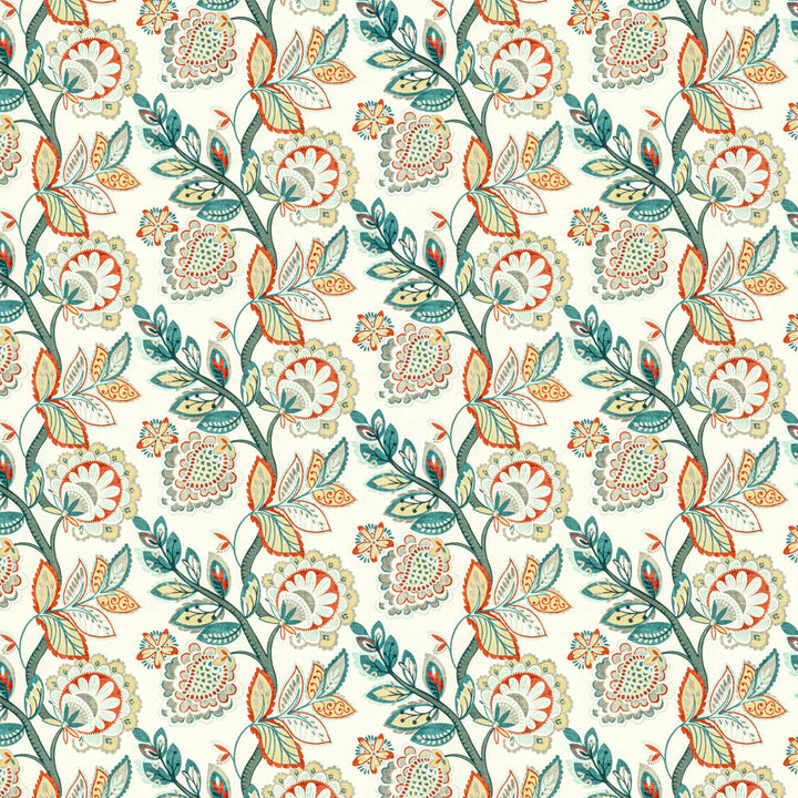 Antelope 2 Festival by Stout Designer Fabric COMFORTABLE LIVING GLACIER/LAGOON 100%COT INDIA WYZENBEEK 9 000 DOUBLE RUB WEAR TEST (MEDIUM DUTY) CATB 117-2013 Horizontal: 13.25 and Vertical: 13.25 54 in - Swanky Fabrics -
