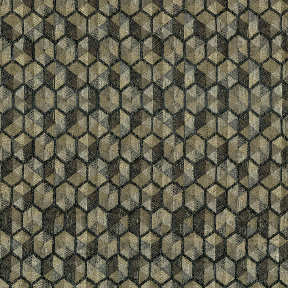 Antic 91 Alloy by ABBEYSHEA Designer Fabric 100% Polyester CN 51,000 Double Rubs (Wyzenbeek) </p><p>Repeat: Horizontal: and Vertical: 57 in. (142 cm) - Swanky Fabrics -