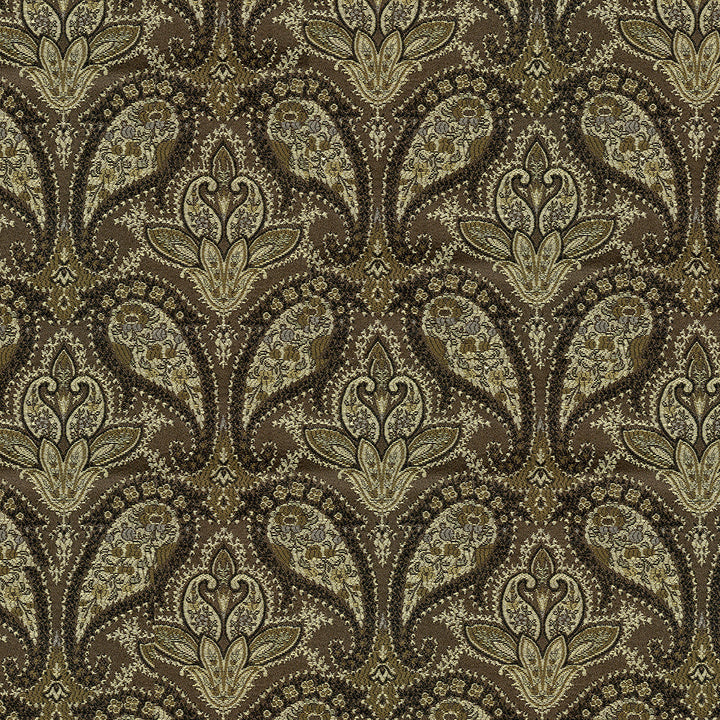 Marie 87 Polished Walnut by ABBEYSHEA Designer Fabric 66% Rayon, 34% Polyester China 70,000 Double Rubs (Wyzenbeek) </p><p>Repeat: Horizontal: 9.3" (23.6 cm) Up the Roll and Vertical: 7.5" (19.1 cm) Across the Roll 55" (140 cm) - Swanky Fabrics -