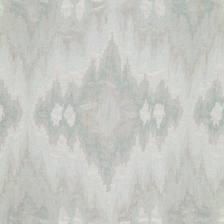 Agnes # 618 Celadon by Maxwell Designer Fabric Wide Width Drapery 92% POLYESTER/8% LINEN TURKEY V-15"H-11.5" 118" - Swanky Fabrics -
