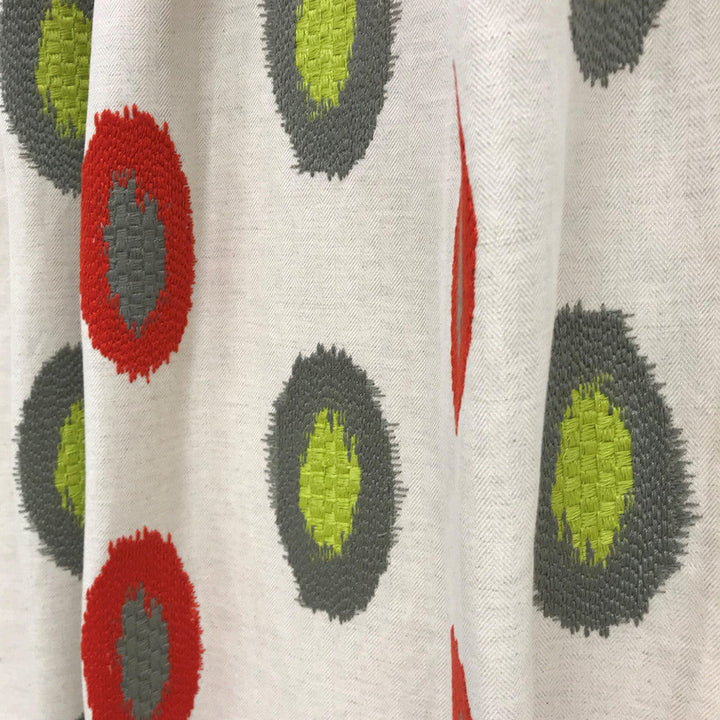 APACHE 44SJ101 by JF Designer Fabric JF Studio 43% Polyester, 34% Linen, 23% Cotton India  Horizontal: 8.375 and Vertical: 7.875 54  - Swanky Fabrics -