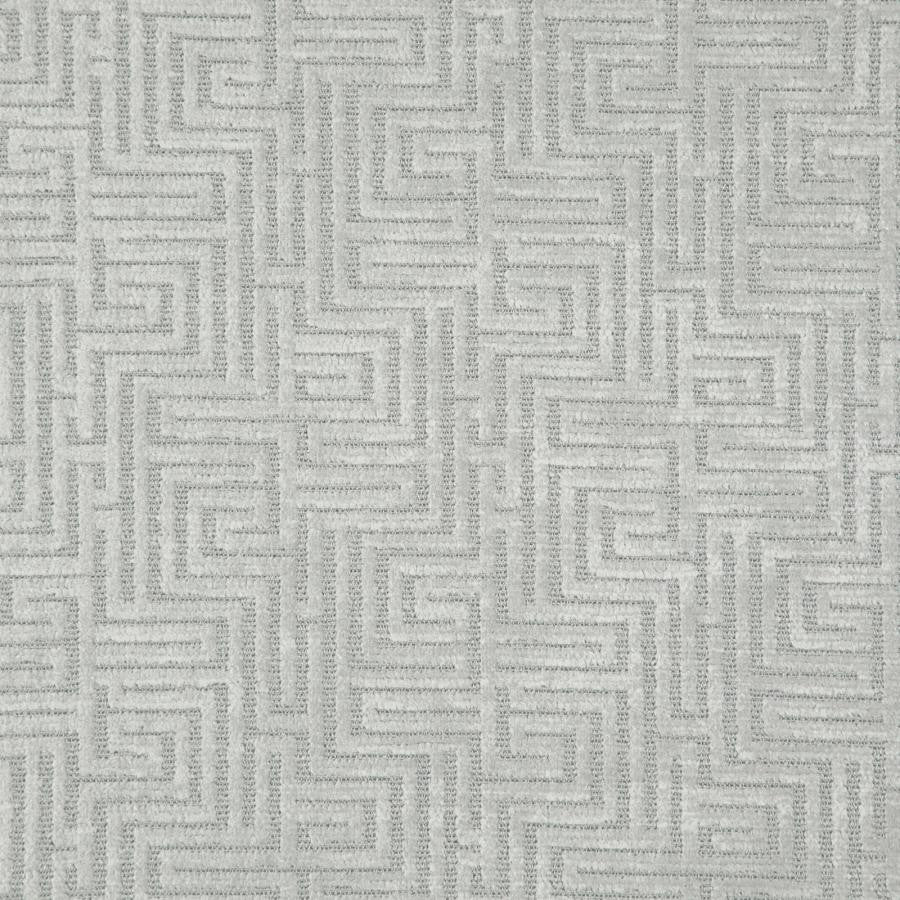 Aerial # 336 Silver by Maxwell Designer Fabric Classic Chenilles 54% ACRYLIC/43% POLYESTER 3% VISCOSE TURKEY V-8.5"H-13.75" 55" - Swanky Fabrics -