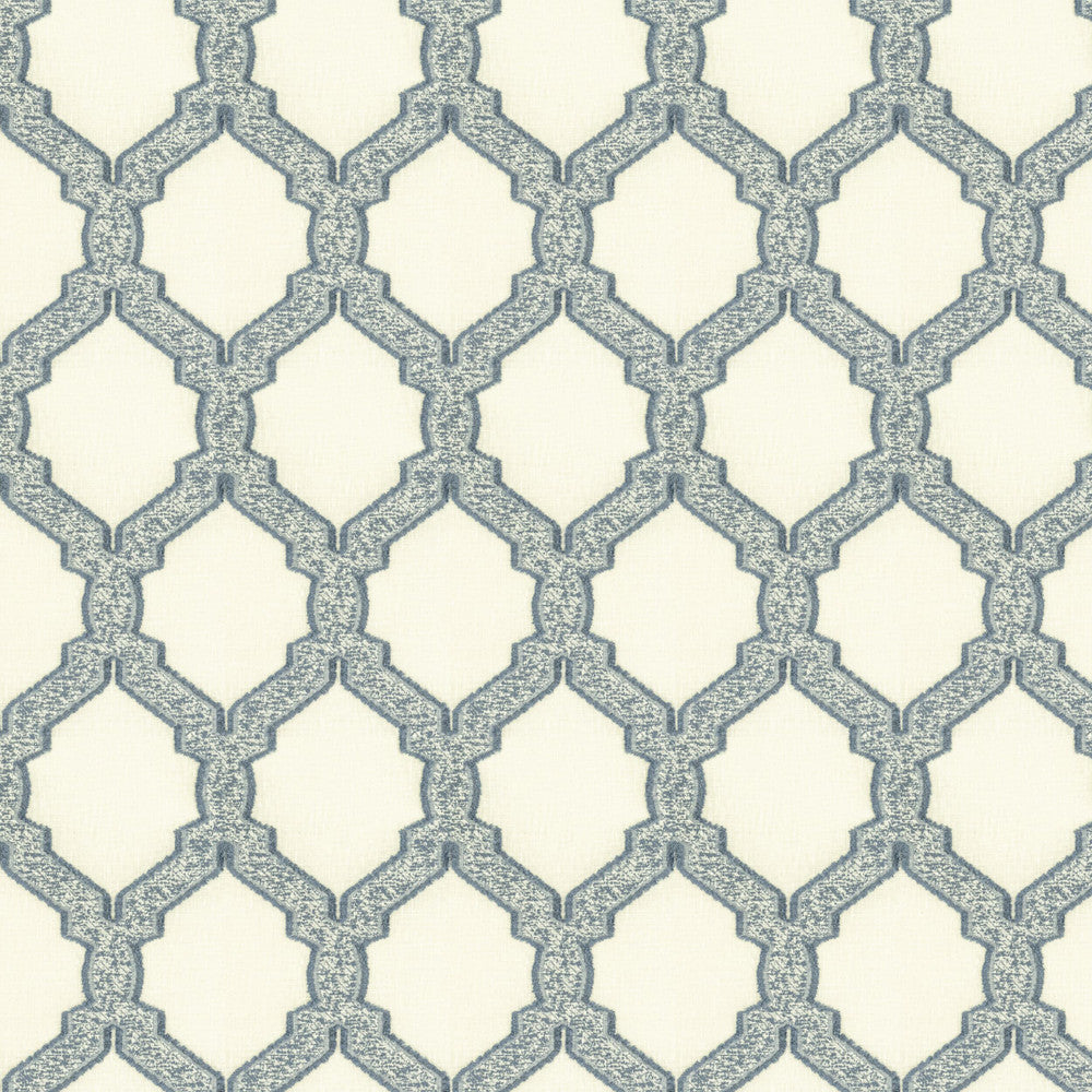 Arden 1 Federal by Stout Designer Fabric COMFORTABLE LIVING SPRAY/OCEAN 86%COT 14%POL INDIA Horizontal: 6.875 and Vertical: 11.25 55 in - Swanky Fabrics -
