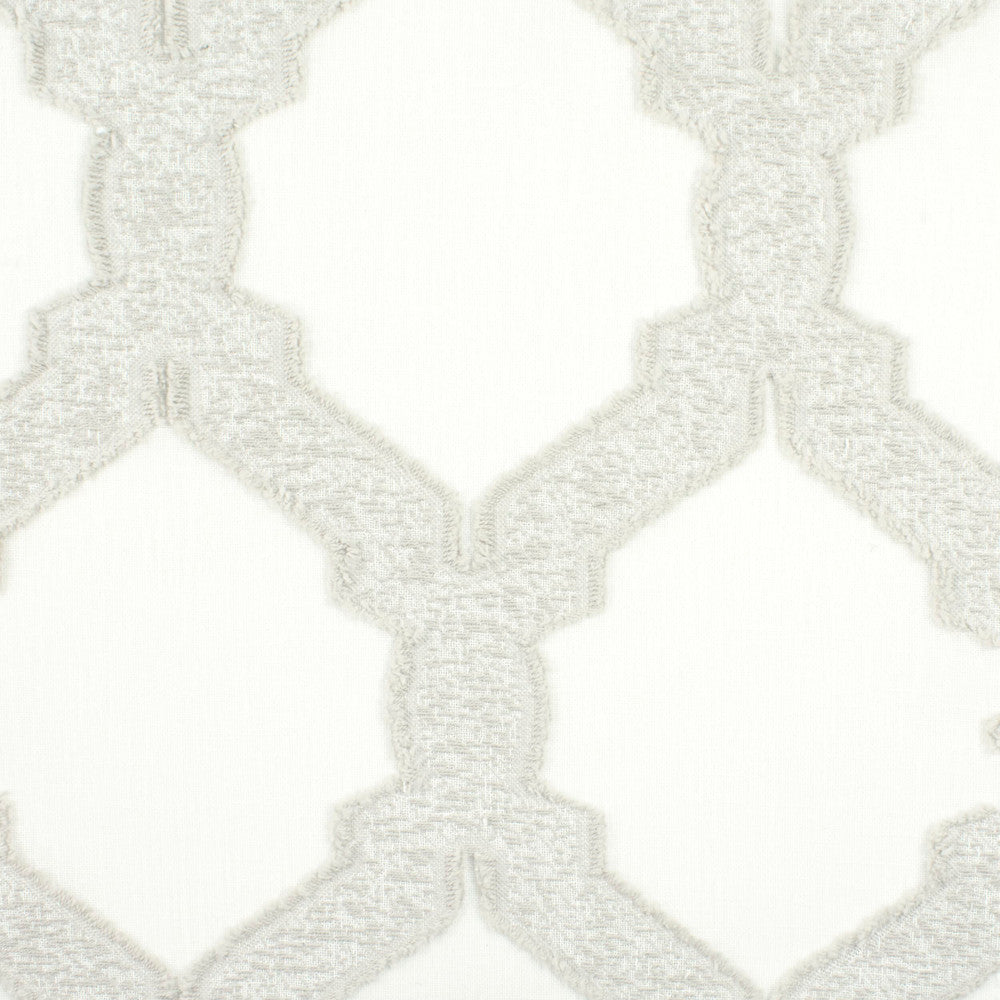 Arden 3 Dove by Stout Designer Fabric COLOR MY WINDOW FOG/SHADOW 86%COT 14%POL INDIA Horizontal: 6.875 and Vertical: 11.250 55 in - Swanky Fabrics -