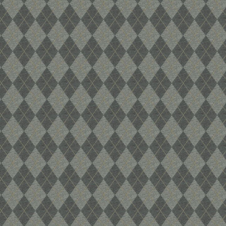 Argyle 1 Slate by Stout Designer Fabric Rainbow Library Smoke/Charcoal 100% Polyester CHINA FLAME RETARDANT-U.F.A.C. CLASS 1 (OR A) CATB 117-2013 WYZENBEEK 39 000 DOUBLE RUB WEAR TEST (HEAVY DUTY) Horizontal: 1.625 and Vertical: 2.5 55 in - Swanky Fabrics -