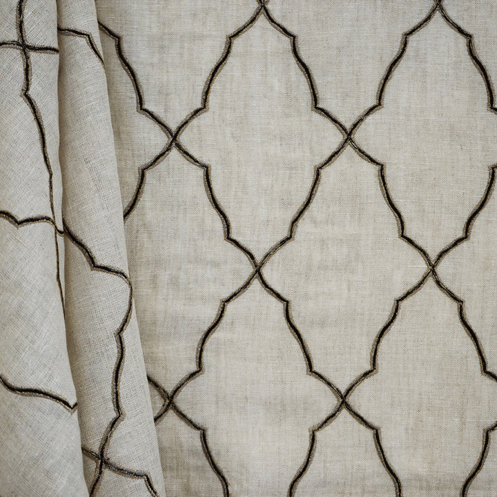 Arpel 97Sj101 by JF Designer Fabric JF Studio 100% Linen India Horizontal: 5 and Vertical: 8 54 - Swanky Fabrics -