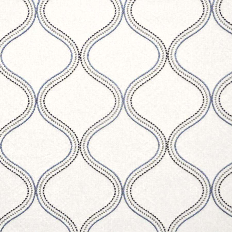 Alouette # 843 Niagara by Maxwell Designer Fabric Color Theory-Vol.Vi Odyssey 79% POLYESTER/21% COTTON INDIA V-9.5"H-8.5" 54" - Swanky Fabrics -