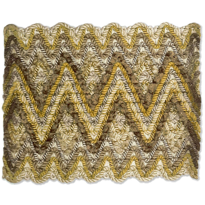 Asina 1 Rattan by Stout Designer Trim NEW WORLD TAPES & BORDERS 94%SVI 6%NYL CHINA Horizontal: 1.125 and Vertical: 0.000 3.25 in - Swanky Fabrics -