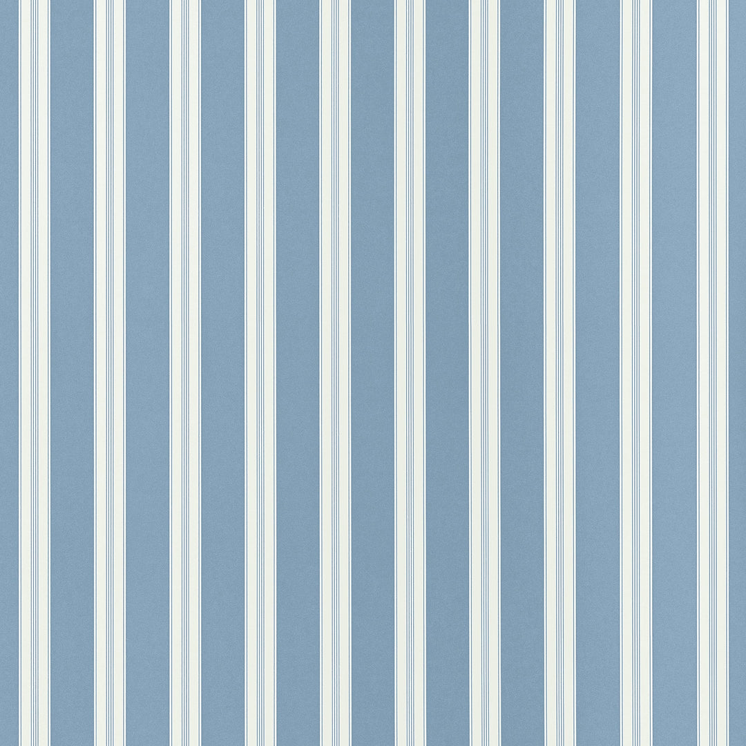 PAYTON STRIPE Blue AT10702 by Anna French Designer Wallpaper