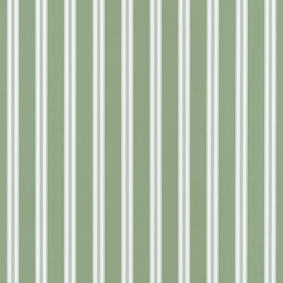 PAYTON STRIPE Green AT10703 by Anna French Designer Wallpaper