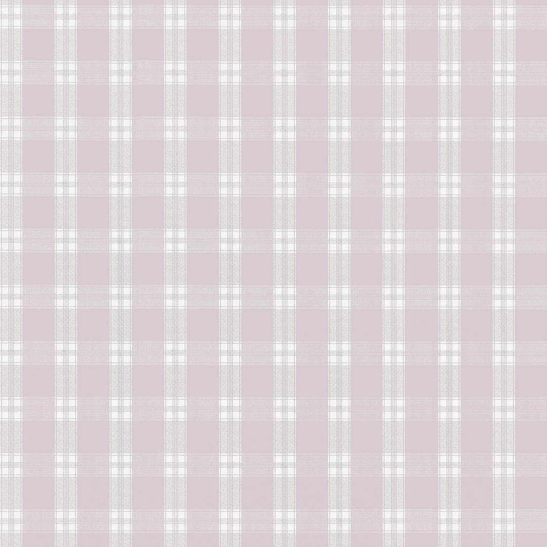 PAYTON CHECK Lavender AT10706 by Anna French Designer Wallpaper