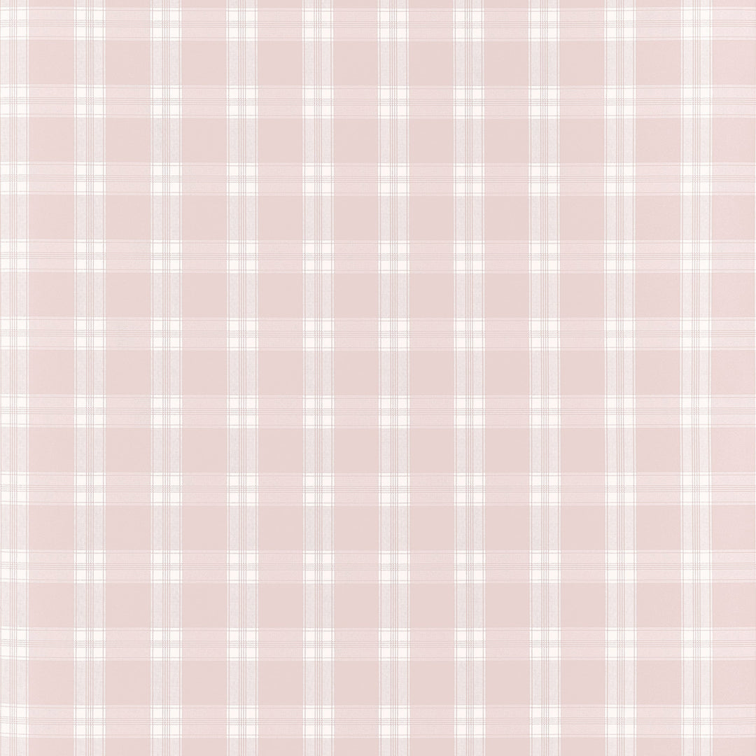 PAYTON CHECK Blush AT10707 by Anna French Designer Wallpaper