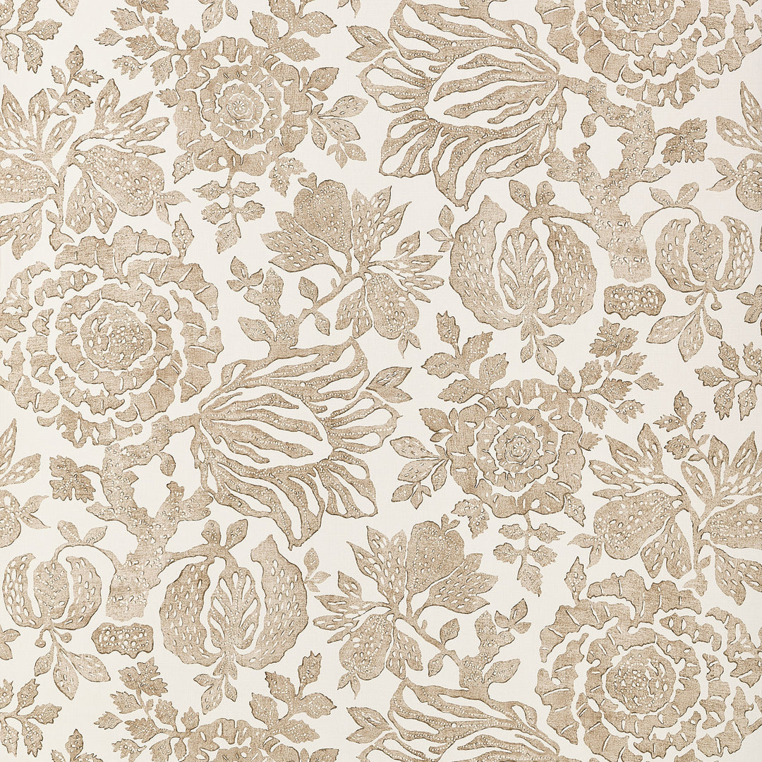 SIGOURNEY Beige AT10735 by Anna French Designer Wallpaper